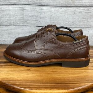 NEW Mephisto Max Wingtip Derby Chestnut Gipsi Brown Leather Men’s Shoe Size 11